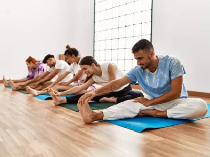 Blog feature image - types of yoga