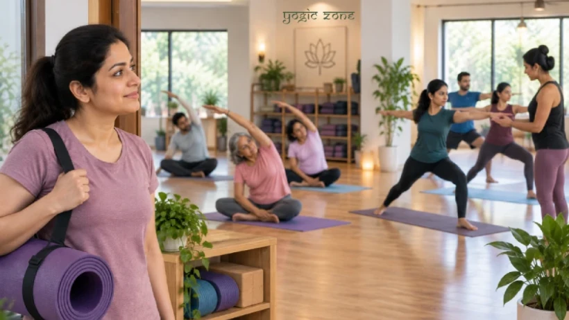 Finding the Right Yoga Class. Blog feature image